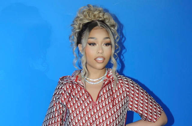 Jordyn Woods Debuts Red Hair in Bold Sheer Dress & Louboutins – Footwear  News