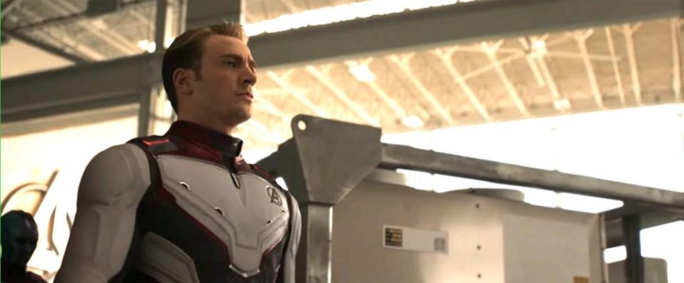 Chris Evans in <em>Avengers: Endgame</em>