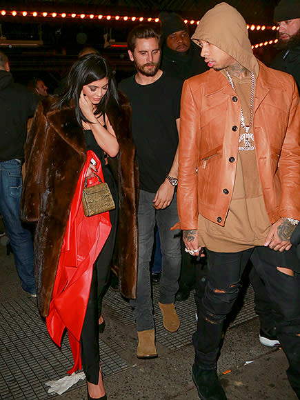 Make Way for Kylie! Jenner Joins Scott Disick and Boyfriend Tyga While Partying in N.Y.C.| Keeping Up with the Kardashians, TV News, Kourtney Kardashian, Kylie Jenner, Scott Disick, Tyga