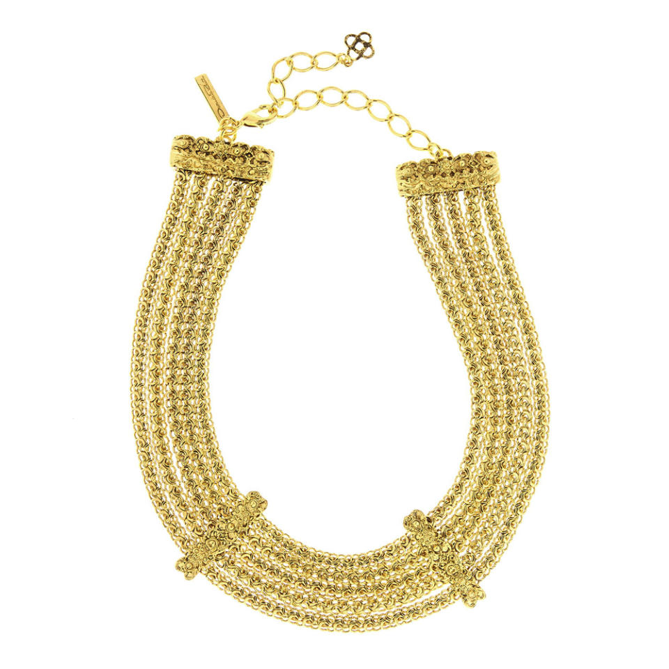 Multi-Strand Chain Necklace