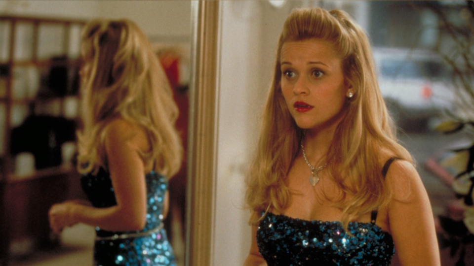 legally blonde blue sequin dress