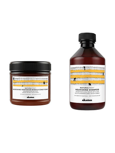 Davines NaturalTech Nourishing Shampoo and Conditioner