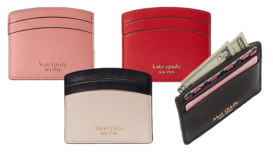 A chic, spacesaving alternative to a full wallet. (Photo: Kate Spade)