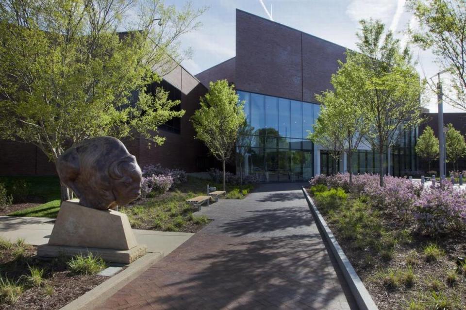 The Wichita Art Museum at its current location at 1400 Museum Blvd.