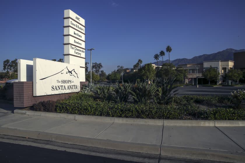 Arcadia, CA - September 03: Westfield Santa Anita shopping center has been sold for $537.5 million to a mystery buyer.Westfield Santa Anita Mall on Saturday, Sept. 3, 2022 in Arcadia, CA. (Irfan Khan / Los Angeles Times)