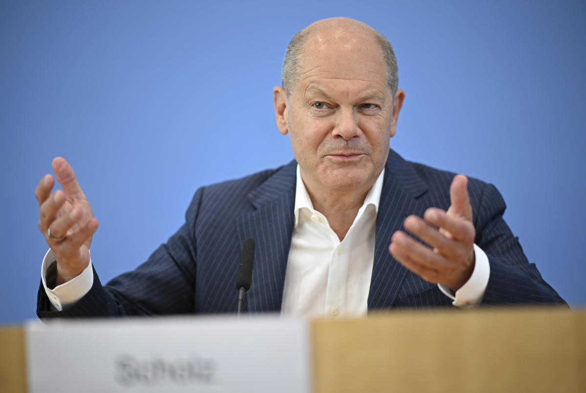 Germany’s Scholz confident of turning round his struggling party’s fortunes in run for a 2nd term