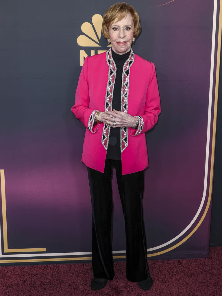 Carol Burnett, feliz con su especial de cumpleaños "Carol Burnett: 90 años de risa + amor" de NBC