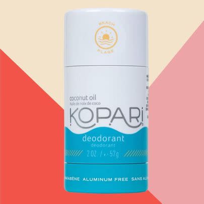 A coconut-oil based deodorant that works well for sensitive skin