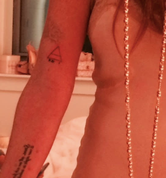 Lindsay Lohan Explains the Meaning Behind Her New Tattoo