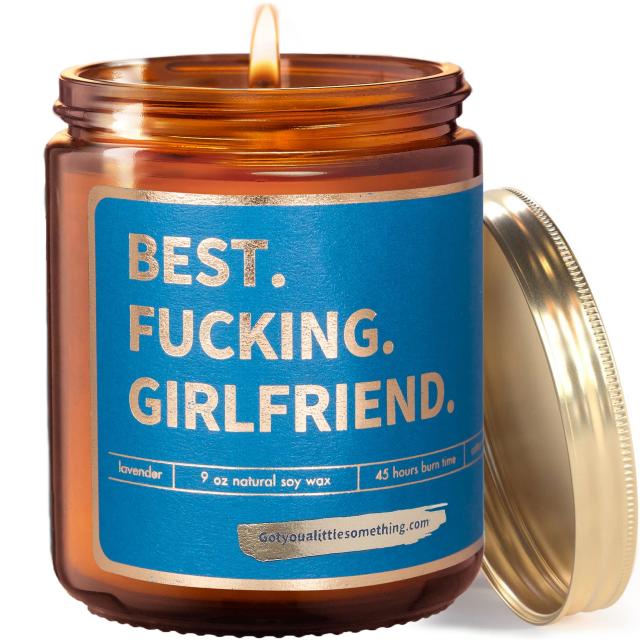 Girlfriend Gifts, Funny Candle for Girlfriend, Gift From Boyfriend, Girlfriend  Birthday Gifts for Women, Gag Gift Being My Girlfriend 