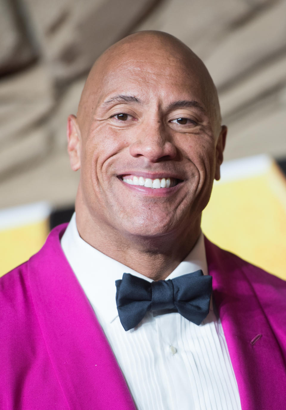 Closeup of Dwayne Johnson