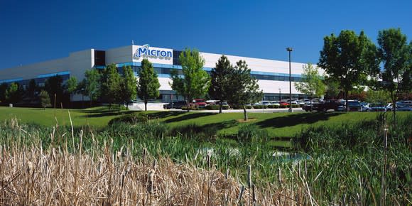 A Micron facility in Boise, Idaho.