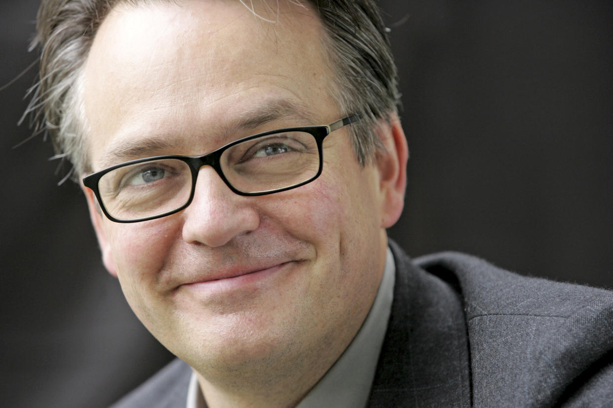 James Bond author Charlie Higson pictured at The Edinburgh International Book Festival in 2006.  (Drew Farrell/Avalon/Getty Images)