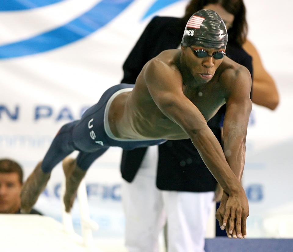 <p>Cullen Jones was the first African-American male to hold a world record in swimming as a member of the 4x100m during the 2006 Pan Pacific Championships in Victoria, British Columbia. </p>