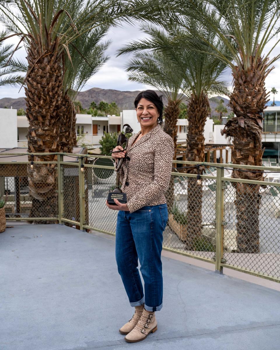 Nisha Pahuja is the director of "To Kill a Tiger," which won the Best Documentary Award at the 2023 Palm Springs International Film Festival.