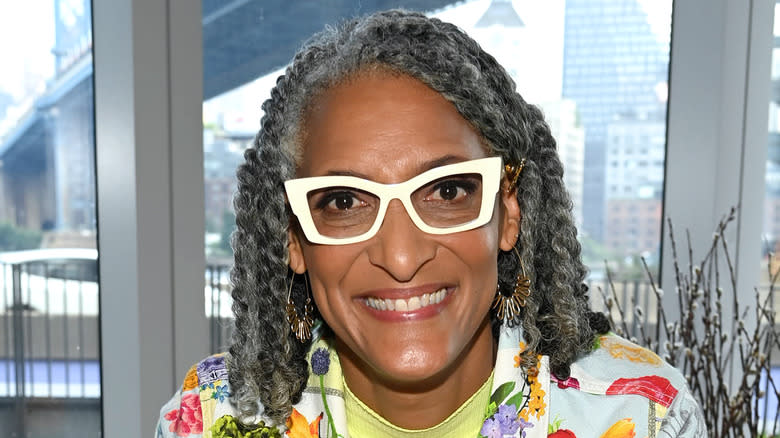 closeup of Carla Hall