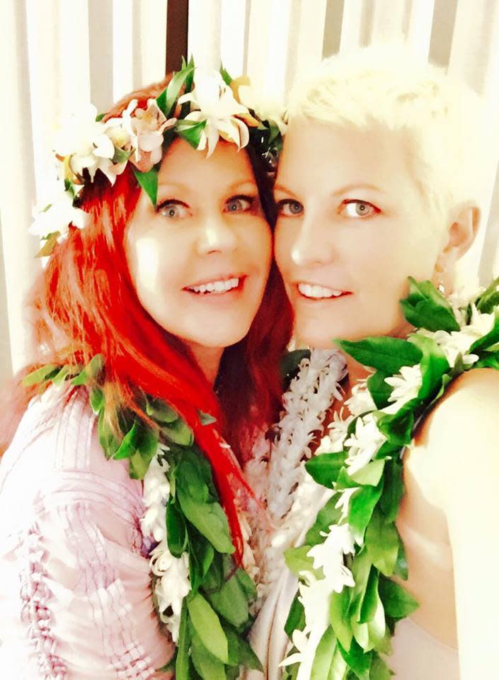 Kate Pierson and Monica Coleman