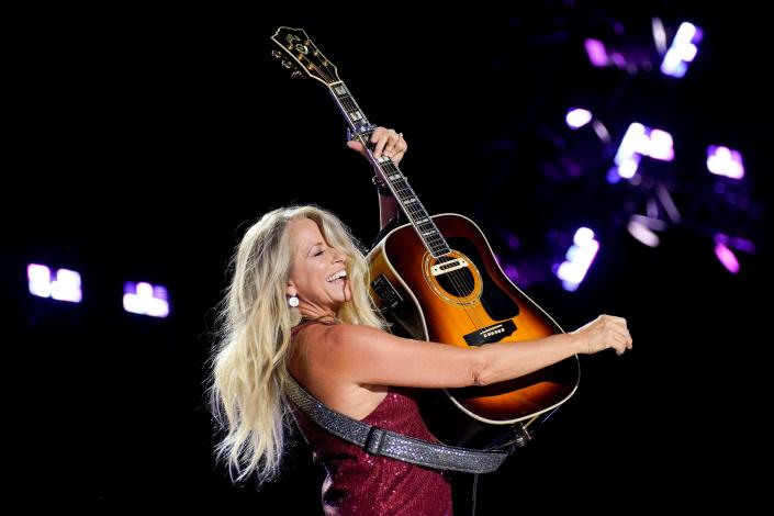 Deana Carter performs during CMA Fest at Nissan Stadium Friday, June 10, 2022 in Nashville, Tennessee.