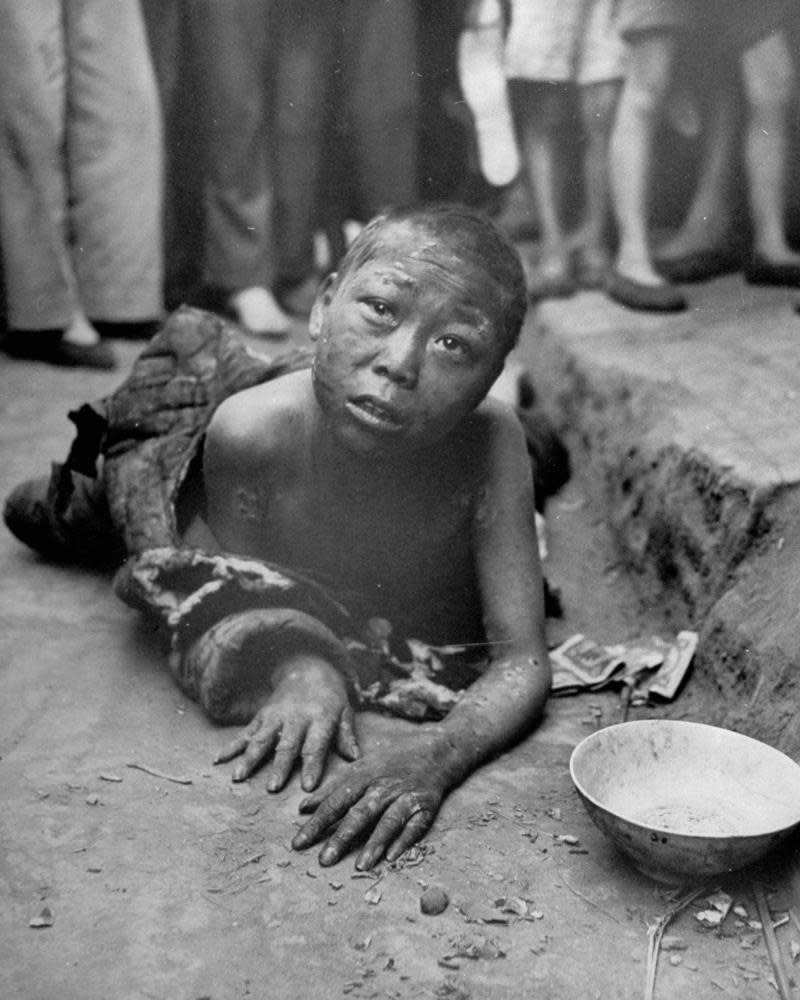 A child in 1946 during the Chinese famine last lasted from 1958-61.