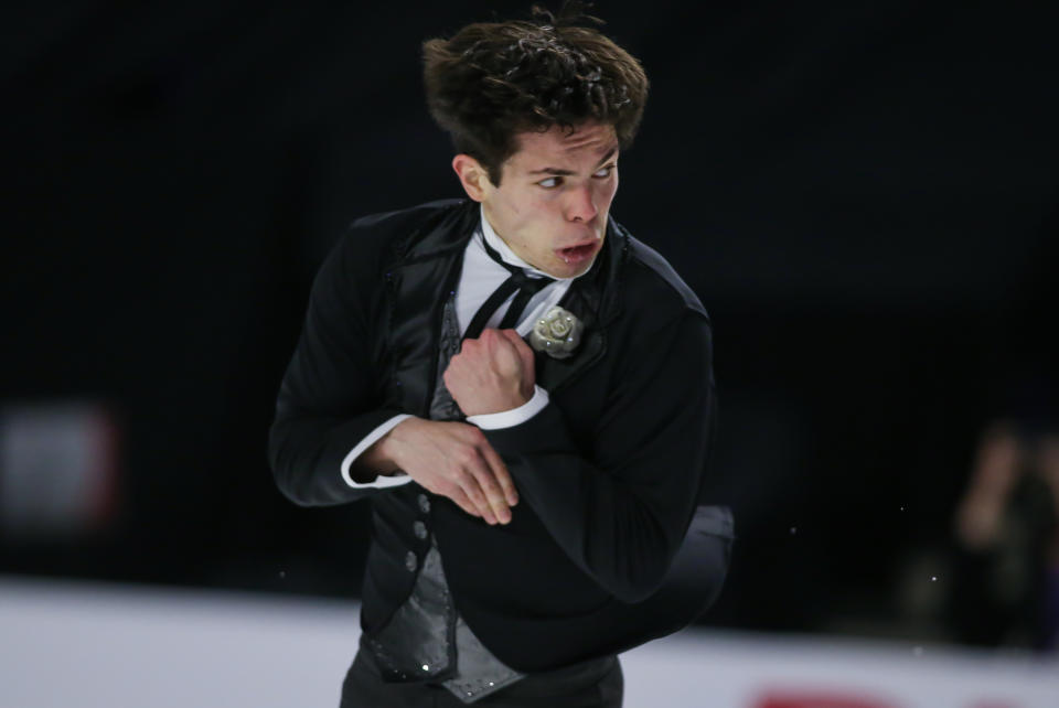 <p>Keegan Messing (Anchorage, AK), Canada, Figure skating </p>