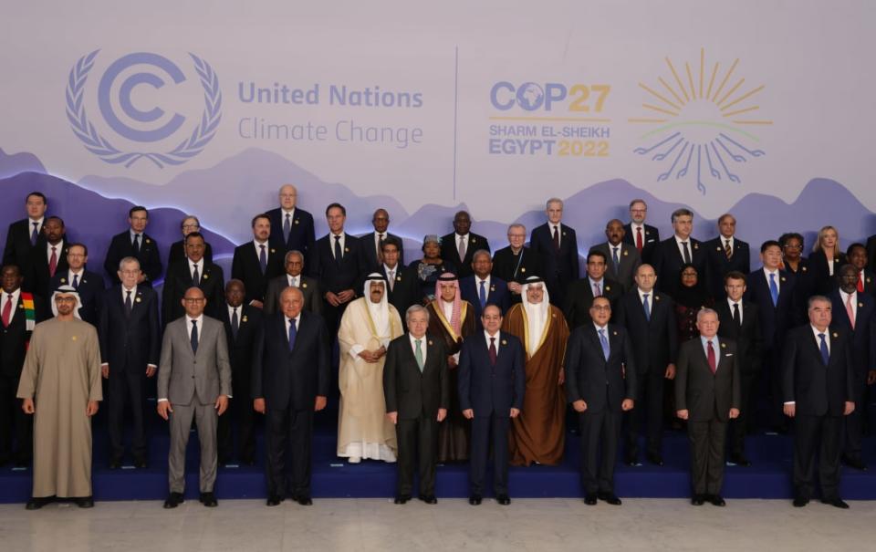 <div class="inline-image__caption"><p>World leaders gather in Egypt for COP27, an event widely criticized by climate experts and activists for being a hypocritical display of virtue signaling by elites. </p></div> <div class="inline-image__credit">Sean Gallup via Getty</div>