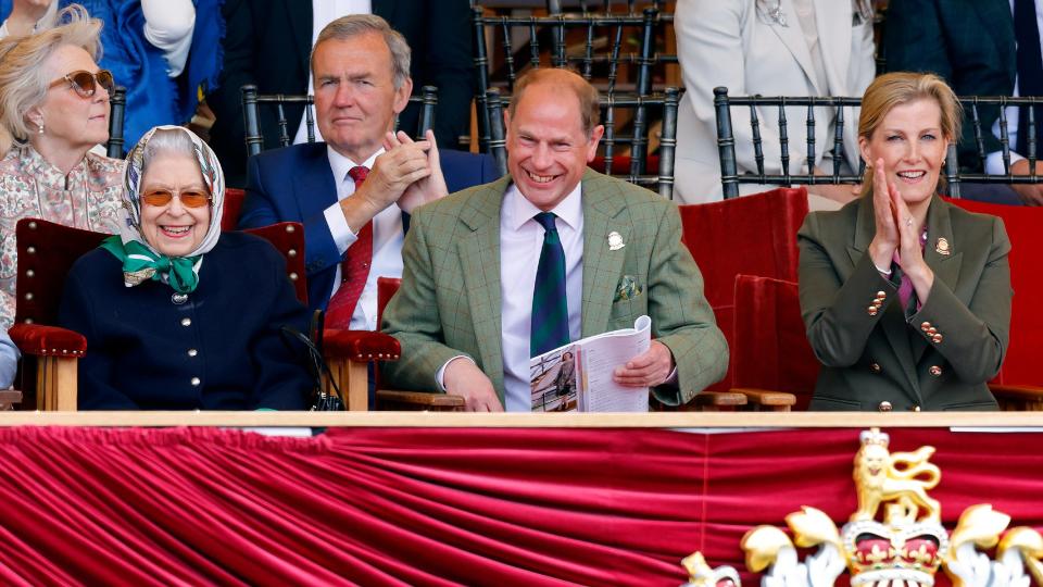 Queen Elizabeth, Prince Edward and Duchess Sophie