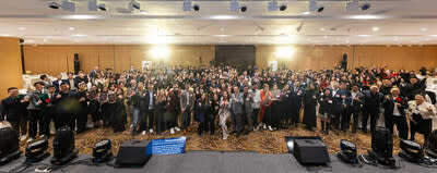 Group photo with all judges and awardees