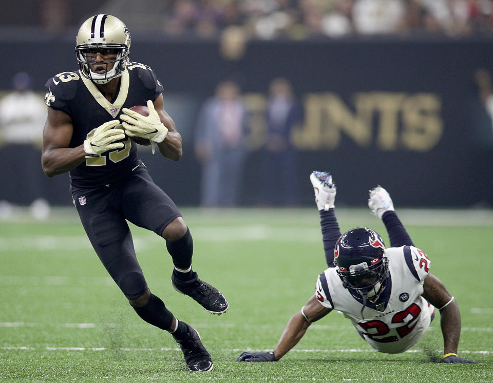 Aaron Colvin lost his job after a rough night against the Saints. (Getty)