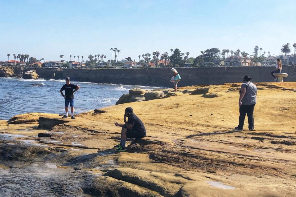 Sunset Cliffs in Point Loma