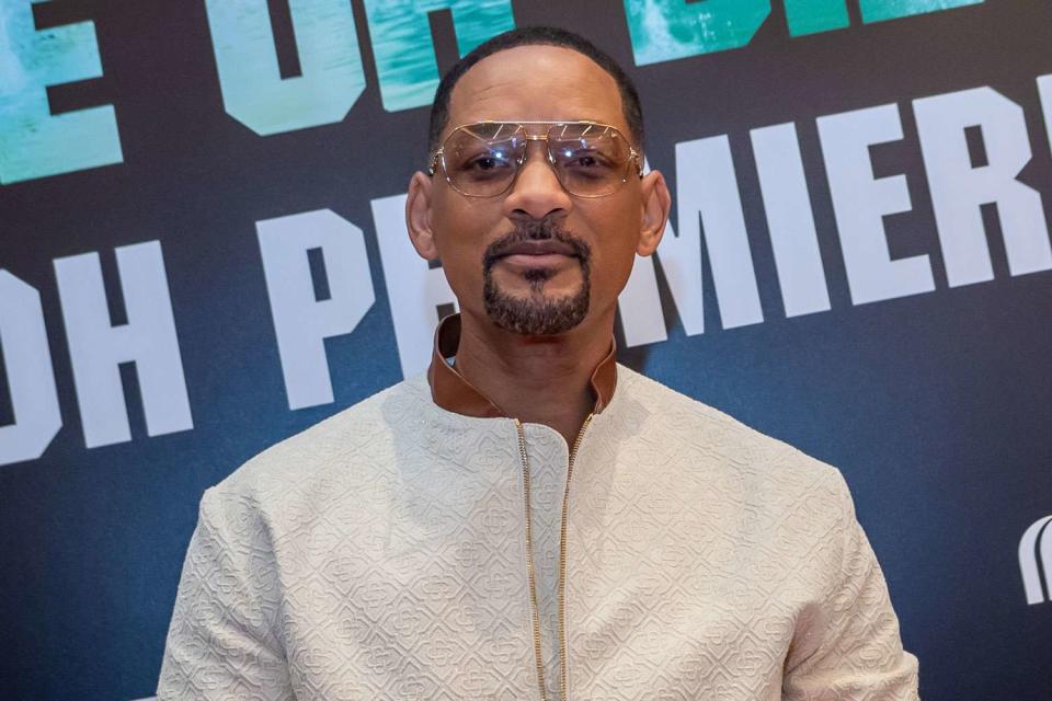 <p>Jamal Almousa/Getty</p> Will Smith on May 24, 2024