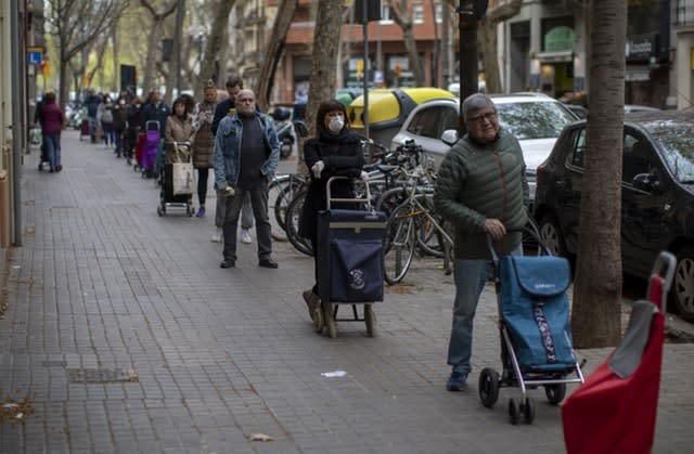 Virus Outbreak Spain