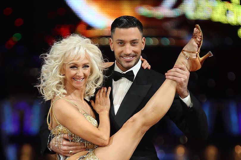 Giovanni Pernice competed with Debbie McGee