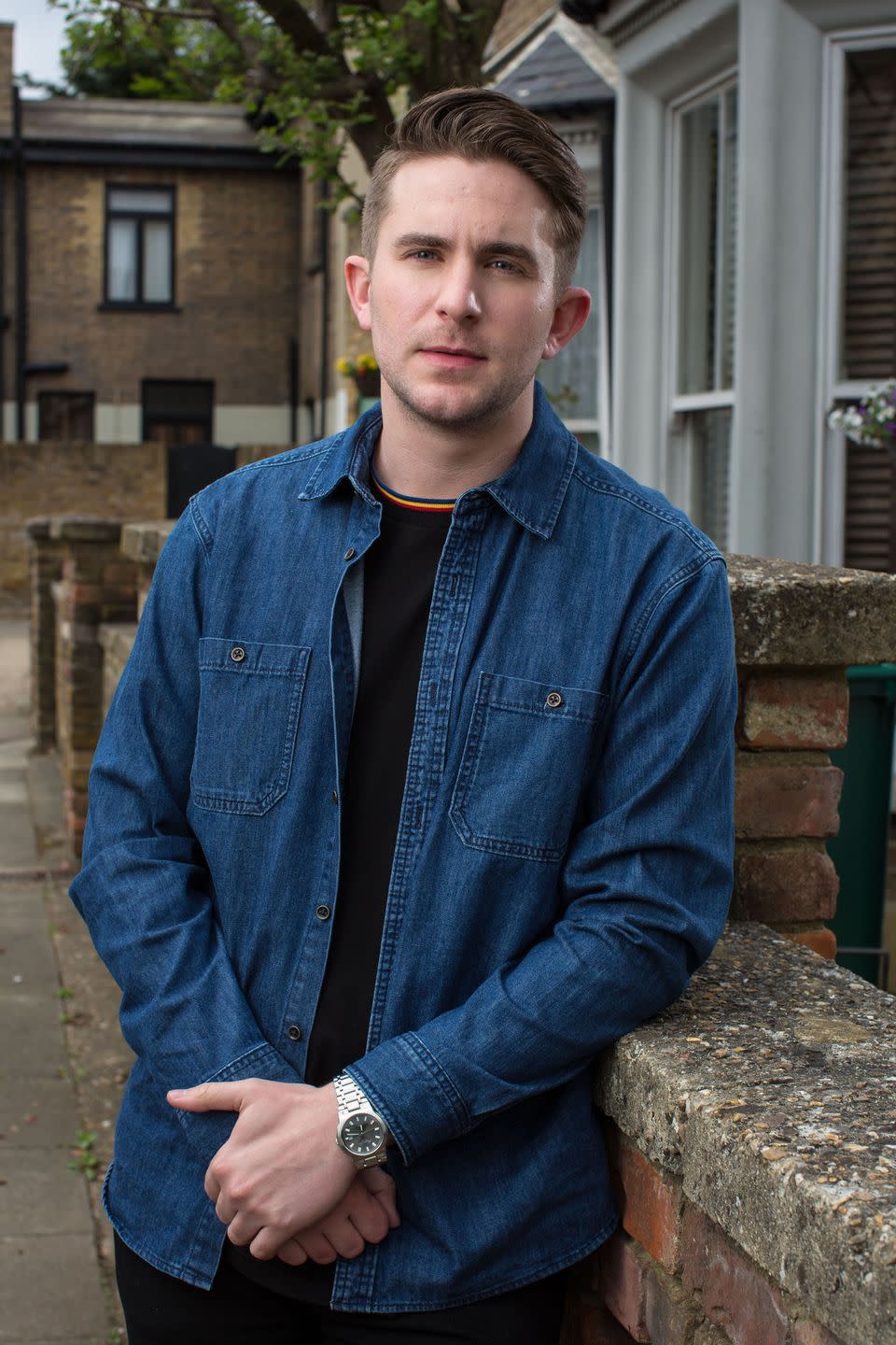 tony clay as callum highway in eastenders