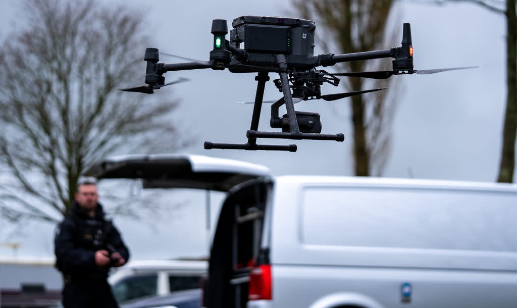 Devon & Cornwall Police are using drones to spot dangerous motorists. (SWNS)