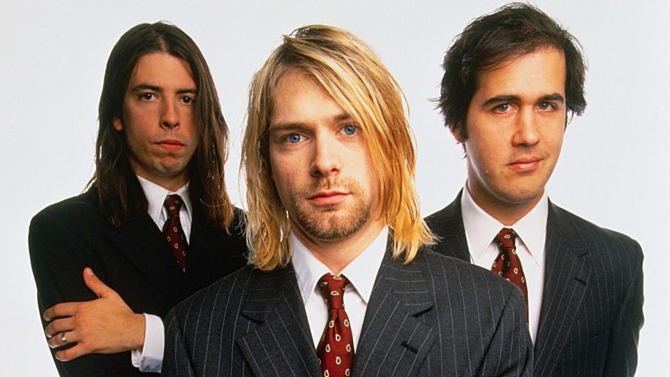 Spencer Elden, also known as the "'Nevermind' baby," first sued Nirvana's members (pictured) in 2021, alleging they knowingly produced, possessed and advertised "commercial child pornography" by putting him on the cover of their hit 1991 album.