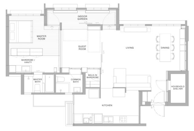 Unconventional Open Floor Plans