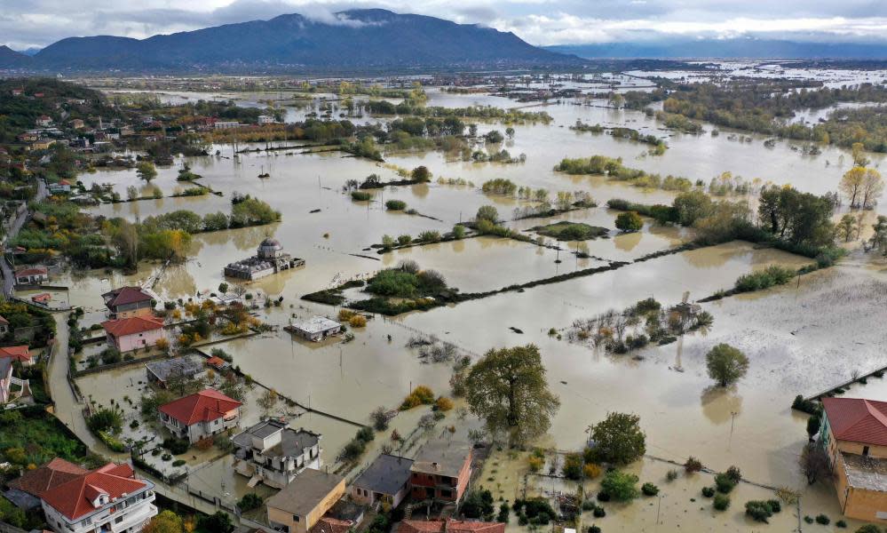 <span>Photograph: Gent Shkullaku/AFP/Getty Images</span>