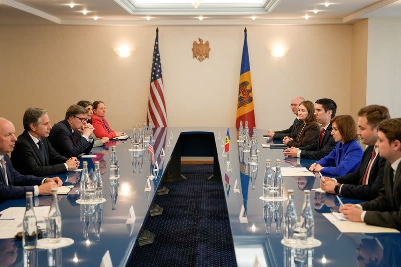 Antony Blinken visits Chisinau