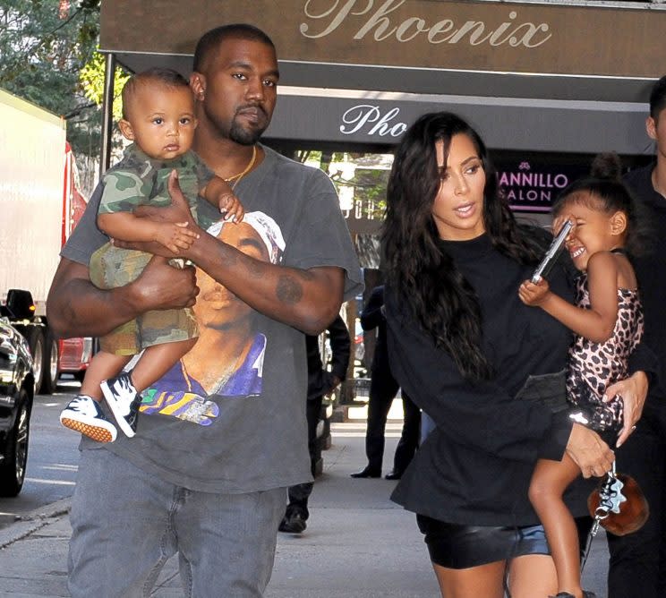 Kanye reportedly felt like he couldn't protect his family. Copyright: Rex