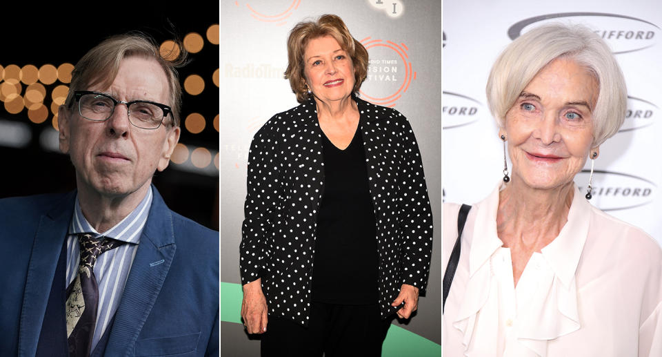 Timothy Spall, Anne Reid and Sheila Hancock 