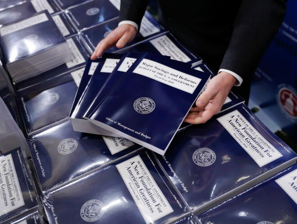 President Trump's 2018 federal budget.