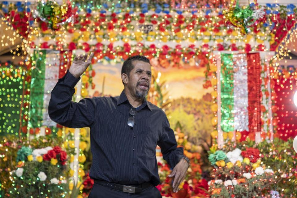 Luis Enrique Cantabrana created a popular shrine in honor of the Virgen de Guadalupe