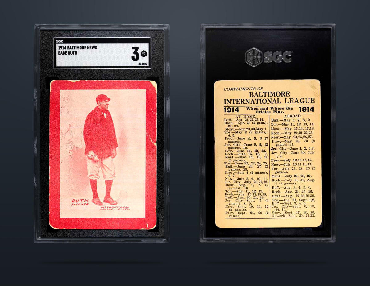 Team photo of 1914 Orioles, featuring Babe Ruth, sells for record