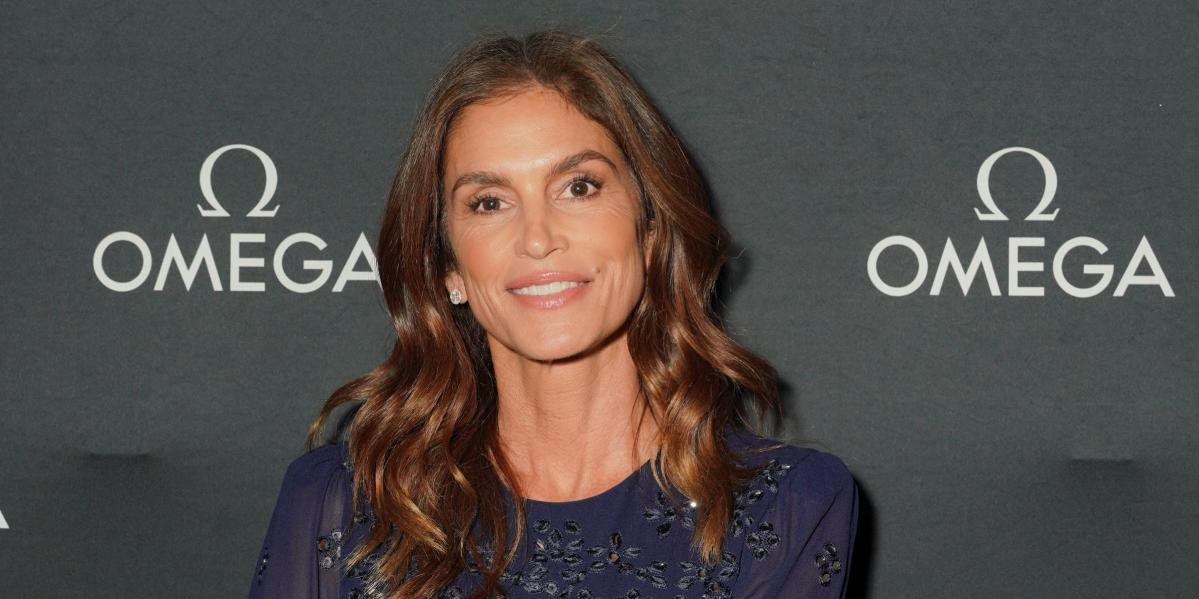 Cindy Crawford Referenced Her '90s Supermodel Days in a New