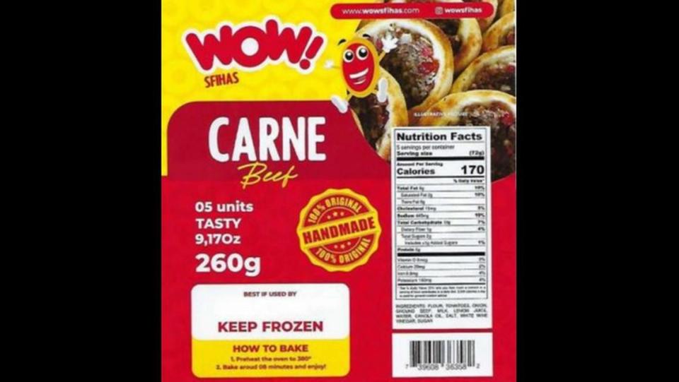 Wow Sfihas Carne Beef