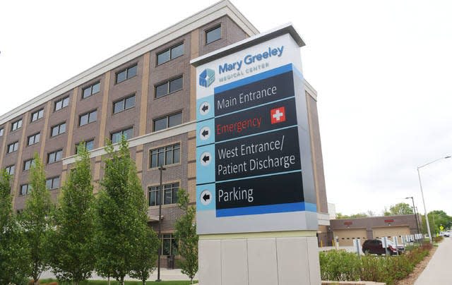 While the switch to telehealth has been successful at many facilities throughout Story County, hospitals like Mary Greeley Medical Center have made extensive changes to their facility. Photo by Nirmalnedu Majumdar/Ames Tribune