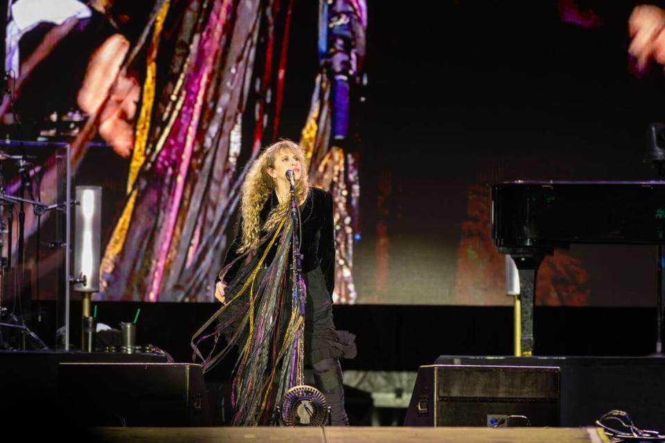 Stevie Nicks performs at Lovin’ Life Music Fest in Charlotte NC, May 4, 2024.