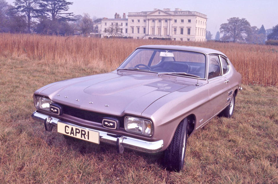 <p>With a history that spanned 29 years of continuous production across three generations, there’s a Ford Capri to suit all eyes. The original 1968 model leaned heavily on the Mustang for its looks and inspiration, which was backed up with the power of the 3.0-litre V6 engine in top models.</p><p>The Mk2 Capri arrived in 1974 with cleaned up lines and a hatchback in place of the original’s boot lid. It was a hit with buyers and saw the model through to the Mk3 that took over in 1978 with its quad headlights and wraparound bumpers. Even if the basic shape was getting old in the 1980s, the Capri still sold and turned heads as the essentials were still spot on.</p>