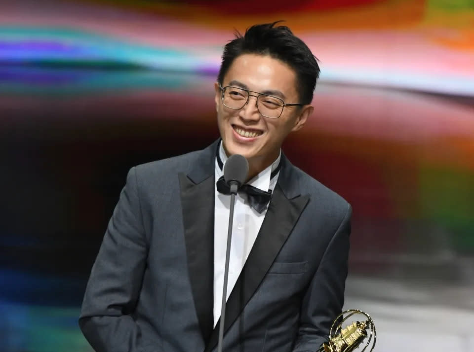 金鐘58迷你劇集導演獎頒給《人選之人-造浪者》導演林君陽。（圖／非凡娛樂）