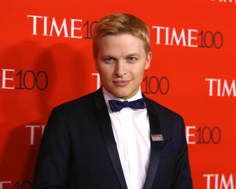 Ronan Farrow attends the 2018 Time 100 Gala at Jazz at Lincoln Center in New York. 